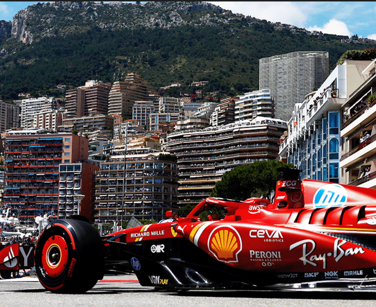 F1 action Monaco
